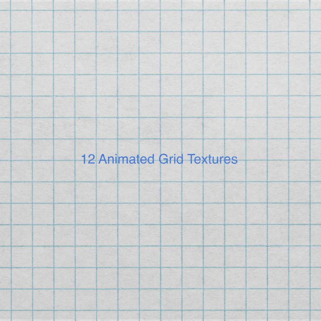 Animated Grid Paper Textures