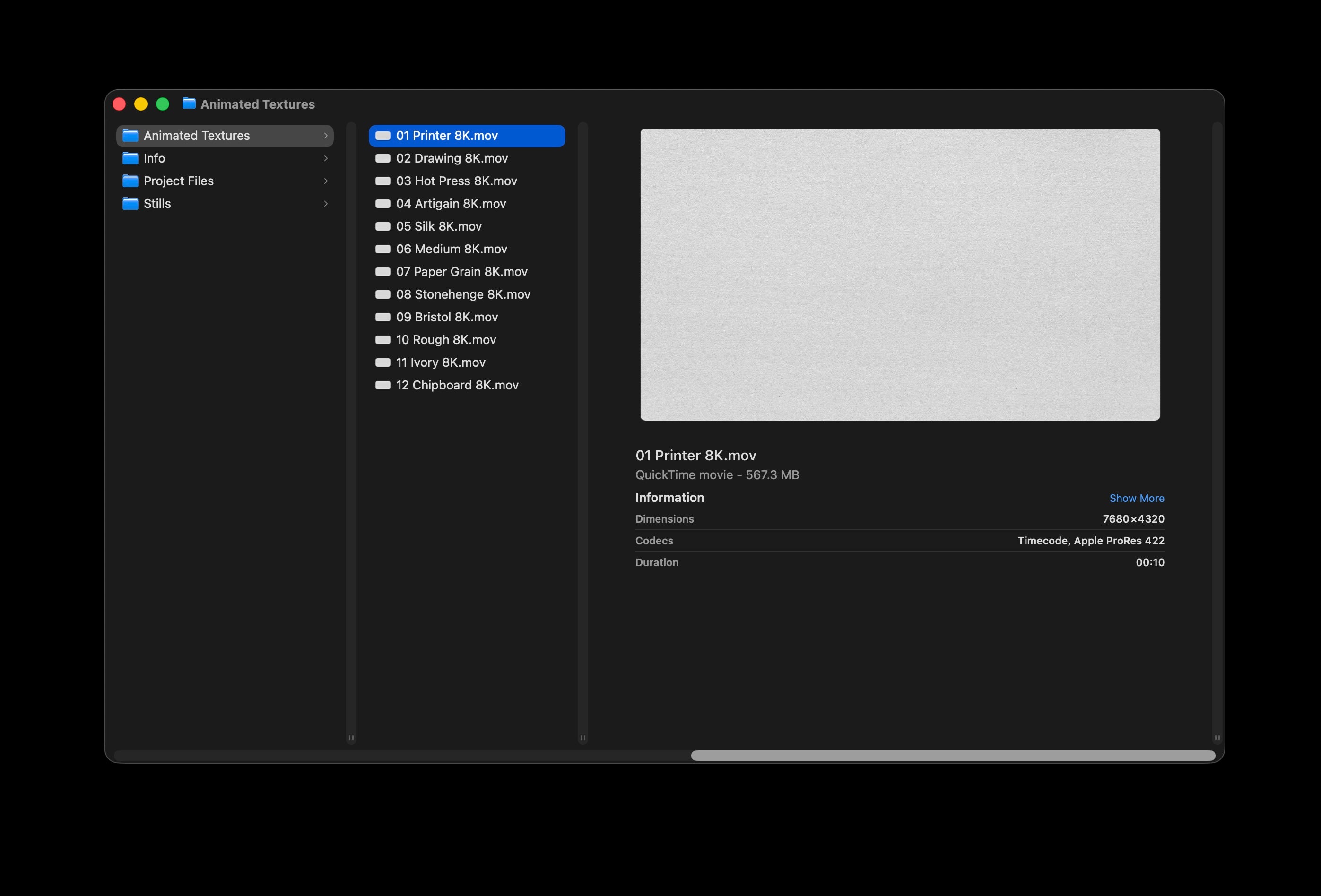 Animated Paper Textures