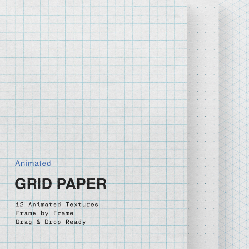 Animated Grid Paper Textures