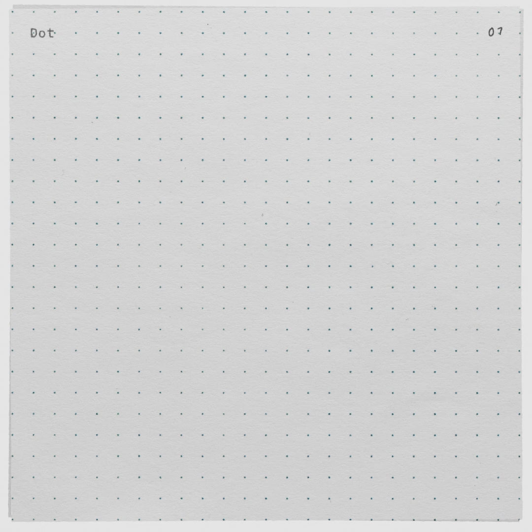 Looping close-up of the animated Dot paper texture
