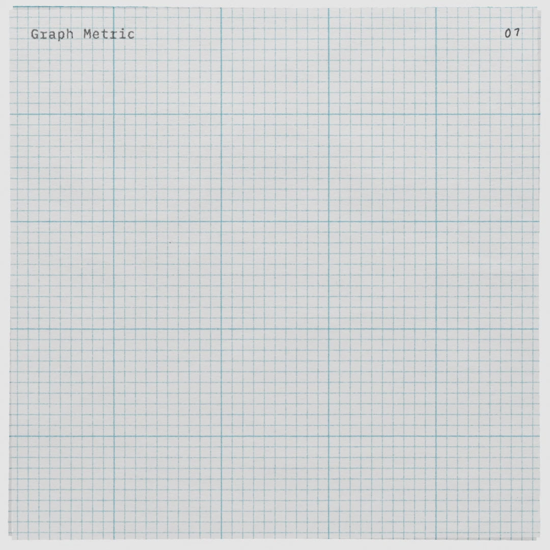 Looping close-up of the animated Graph Metric paper texture